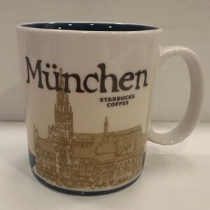 Starbucks München Coffee Mug - White and Blue
